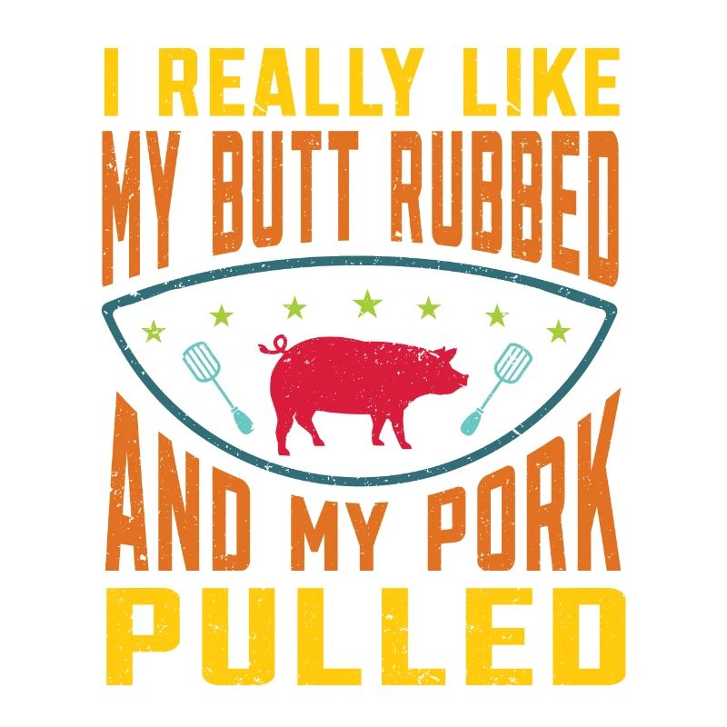 BBQ Pulled Pork Schwein Grill