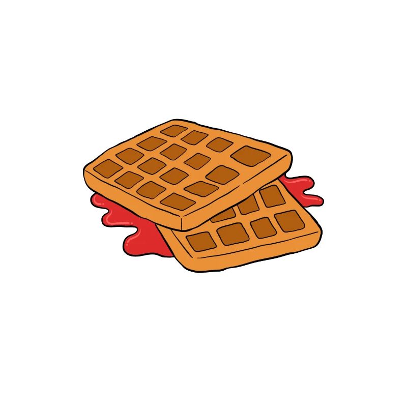 Waffle making waffle maker