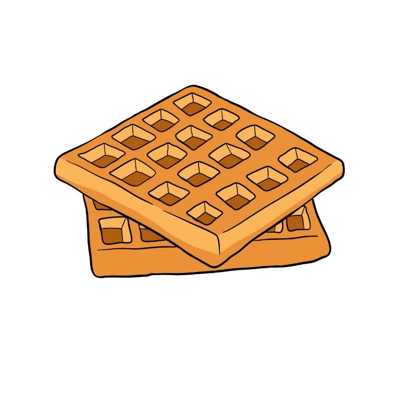 Waffle making waffle maker