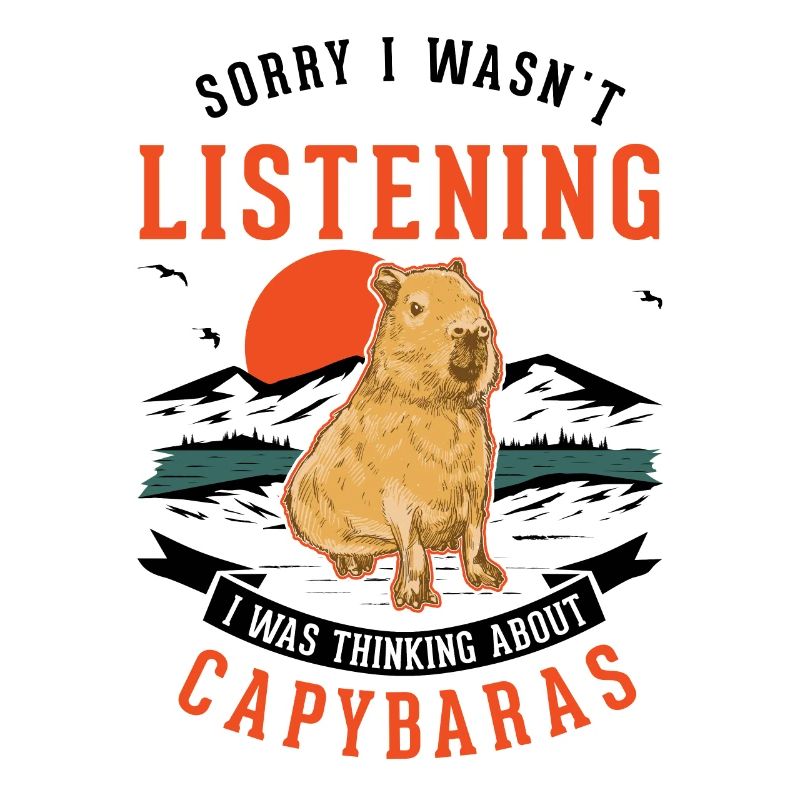 Capybara Cadeau Capibara Capybara