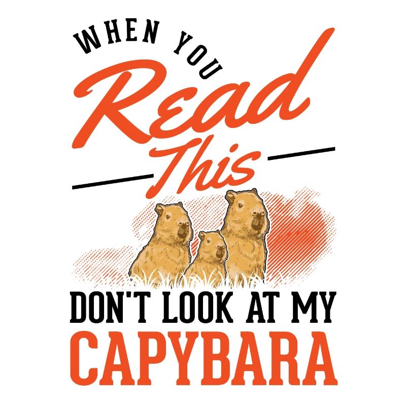 Capybara Cadeau Capibara Capybara