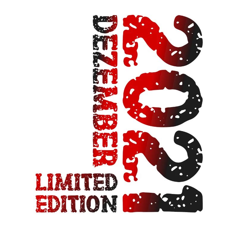 2021 Dezember Limited Edition 2. Geburtstag Deko