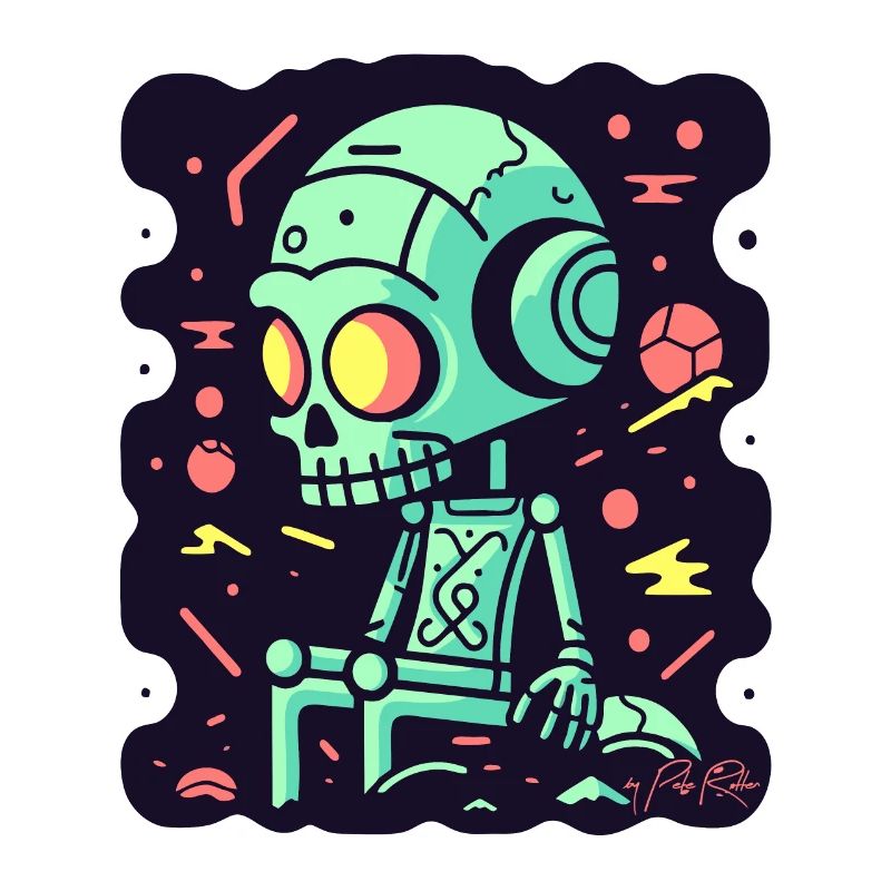 Robots de dessins animés dans l’espace : repenser