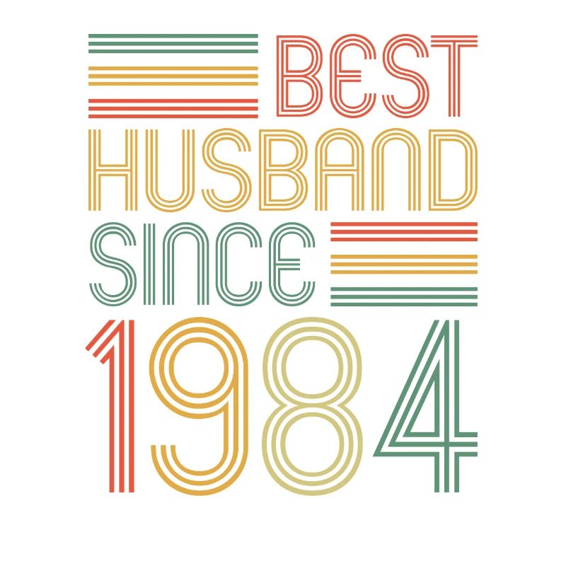 Bester Ehemann seit 1984 40.Hochzeitstag