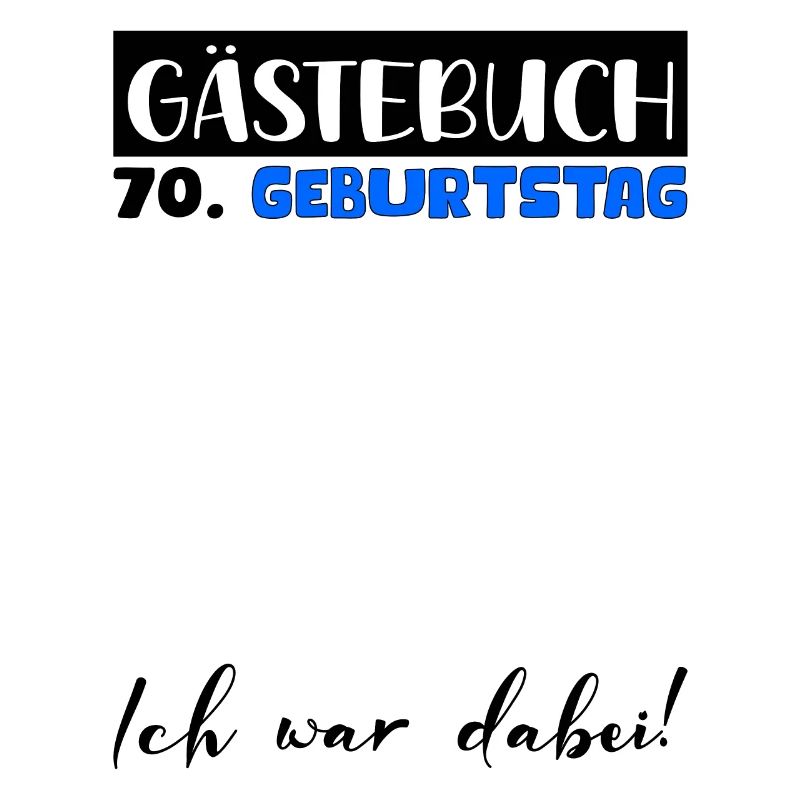 70 Geburtstag Geschenk Mann Deko Männer Gästebuch