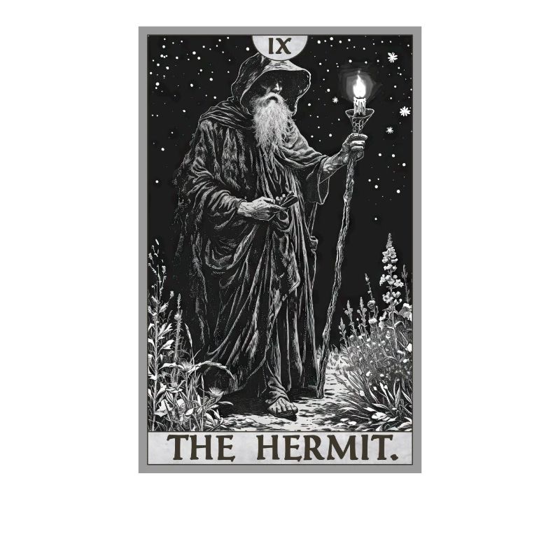 Tarotkarten Tarotkarte The Hermit Der Eremit