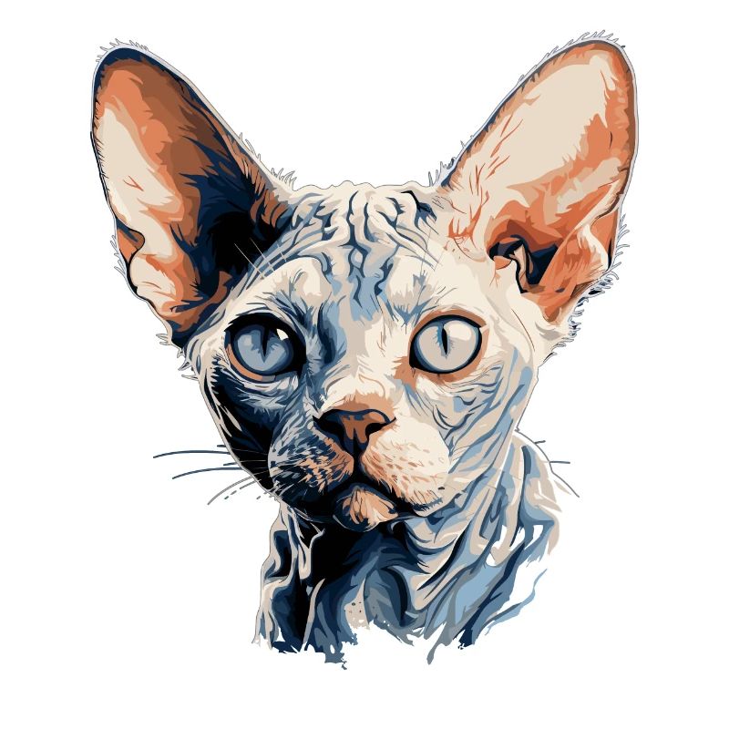 Devon Rex Kätzchen Devon Rex Katze