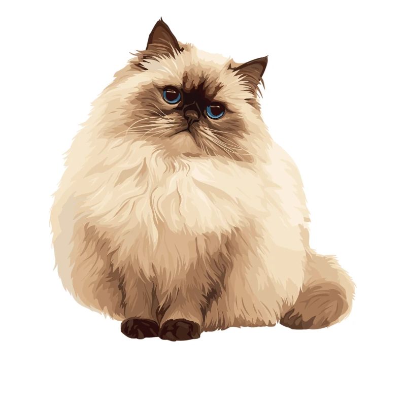 Himalayan Cat Colourpoint Katze
