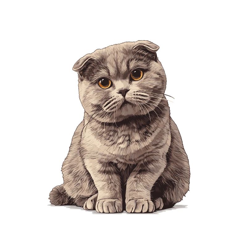 Scottish Fold Kätzchen Scottish Fold Katze