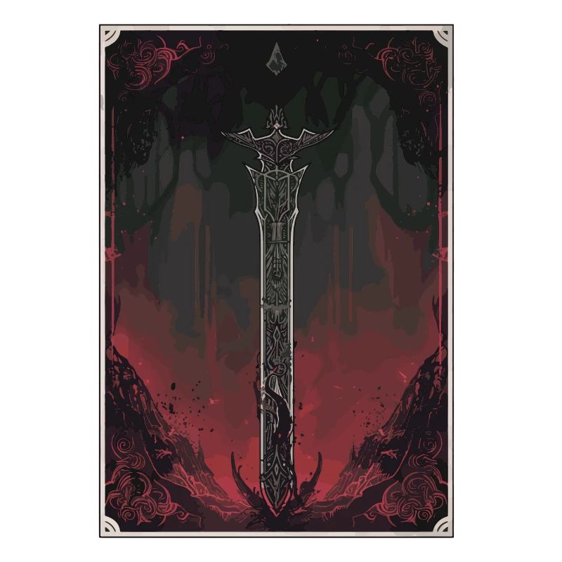 Die verfluchte Klinge Tarot