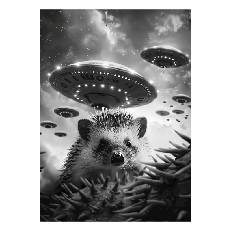 Ufo Selfie Igel