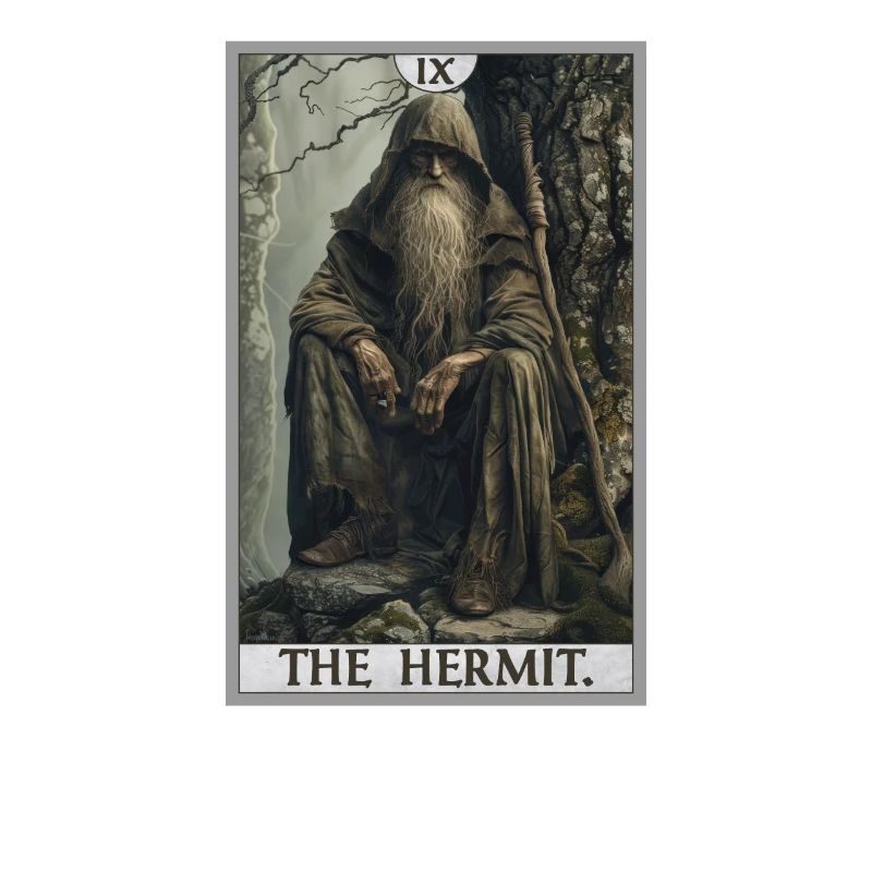 Tarotkarten Tarotkarte The Hermit Der Eremit
