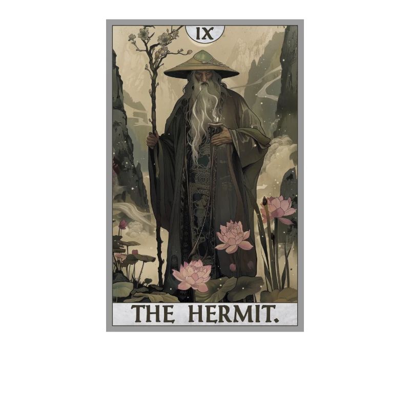 Tarotkarten Tarotkarte The Hermit Der Eremit
