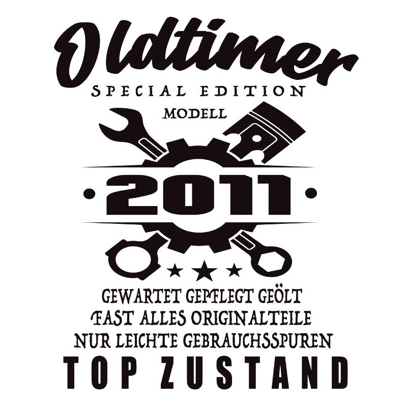 Oldtimer Special Edition Modell 2011 Geburtstag