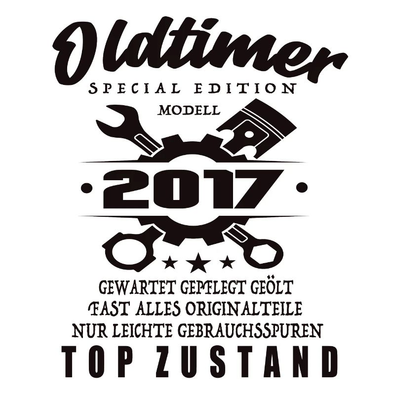 Oldtimer Special Edition Modell 2017 Geburtstag