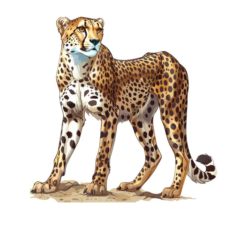Guépard Geparde Gepard