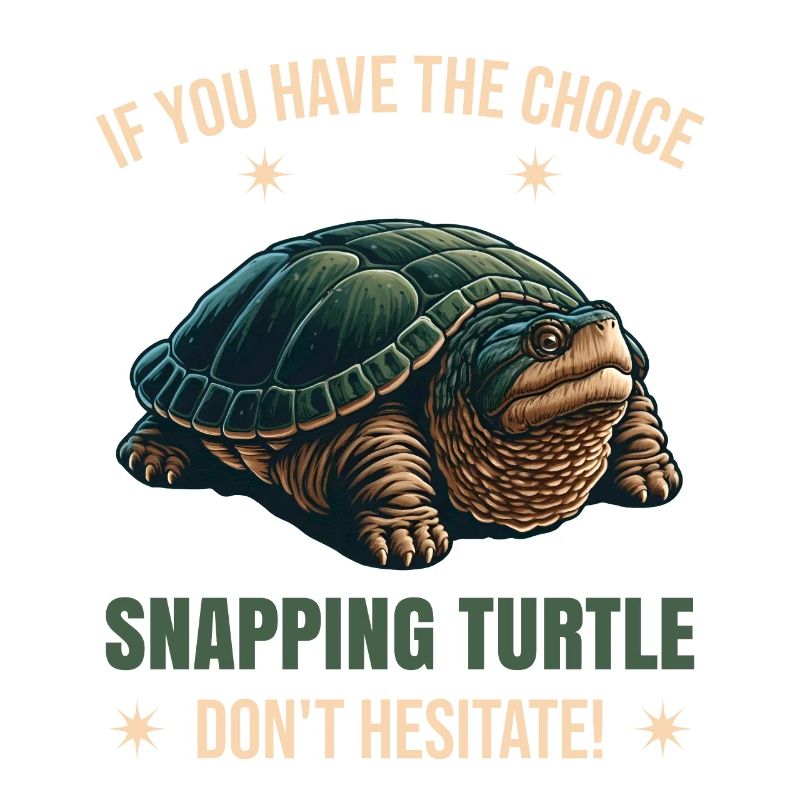 Alligator Snapping Turtle Saying | Funny