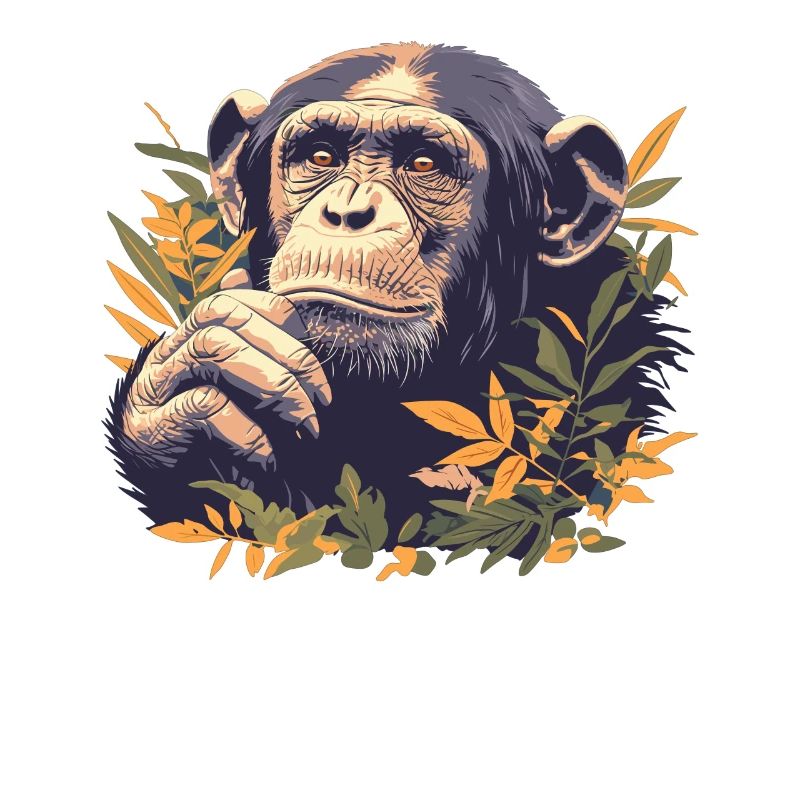 Chimpanzee Schimpansen Schimpanse