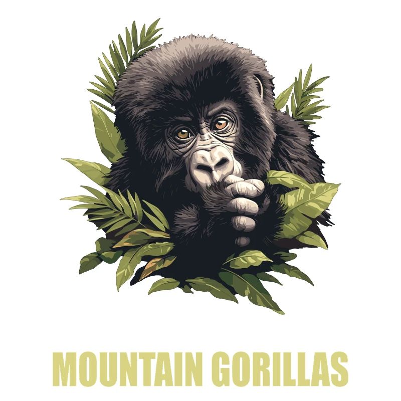 Mountain gorillas Mountain gorilla