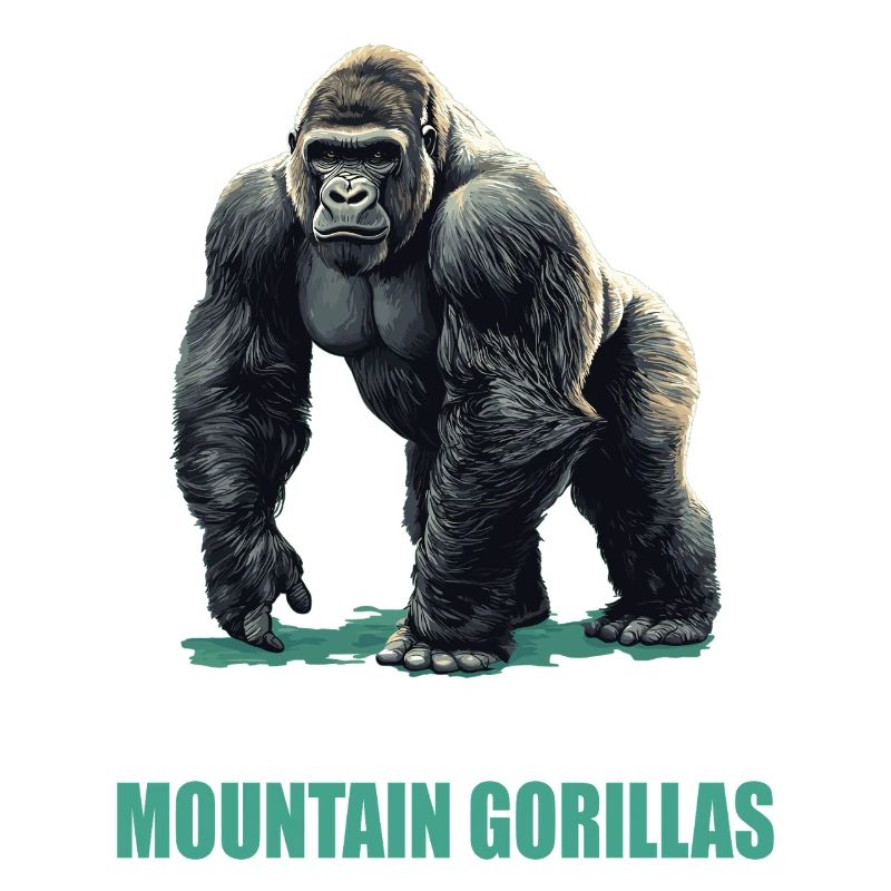 Mountain gorillas Mountain gorilla
