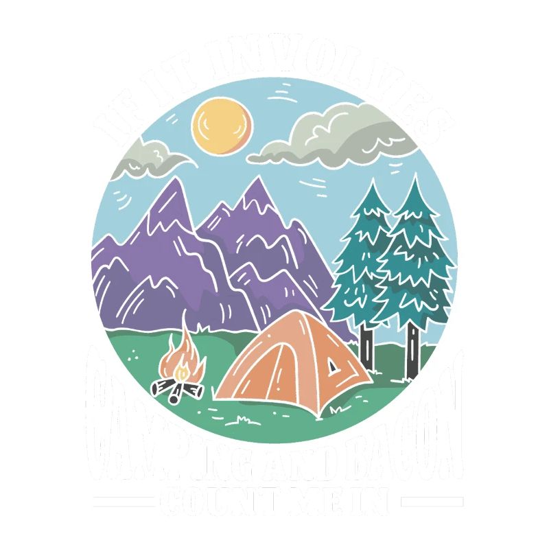 Camping Feu de camp Camper