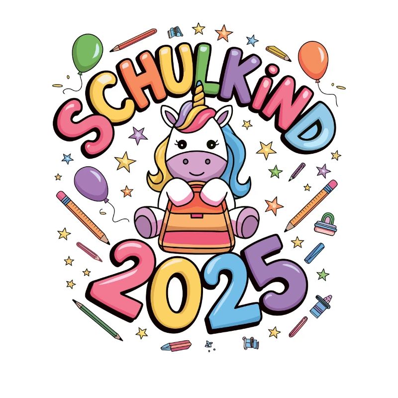 Schulkind 2025 Einschulung Schulanfang