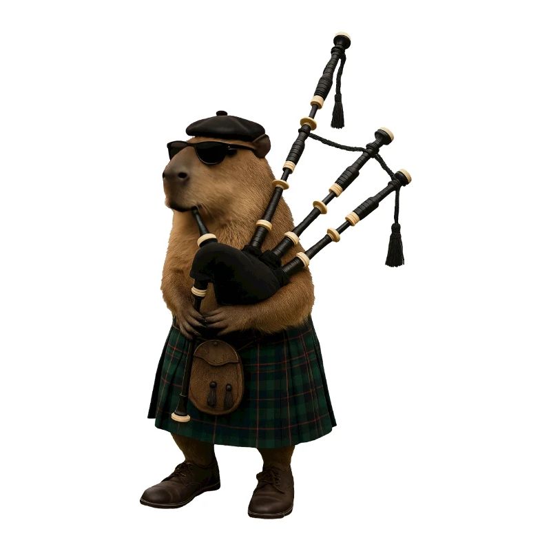 Capybara Bagpipes