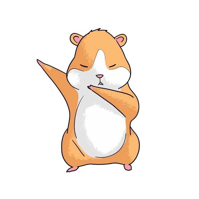 Dancing Hamsters - Teddyhamster Dabbing Dancing