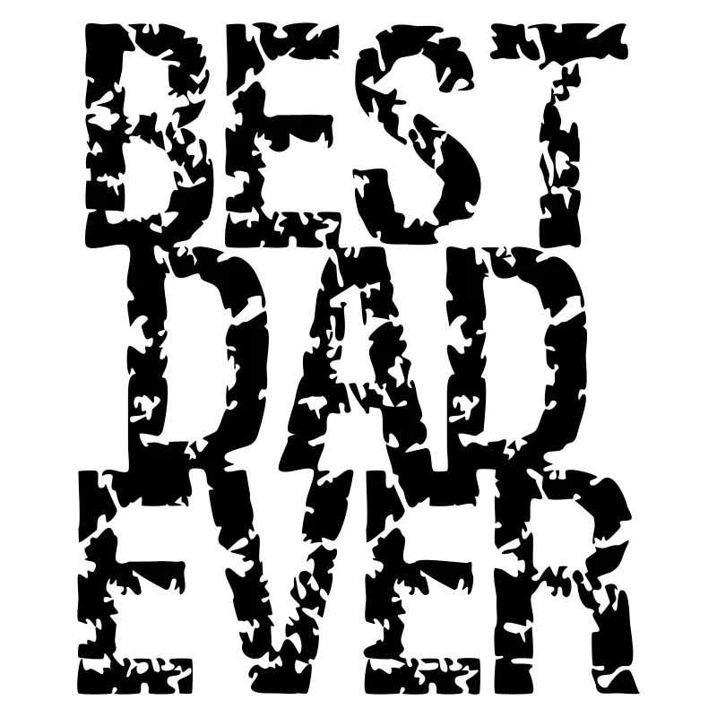 Best Dad Ever Stamp Design