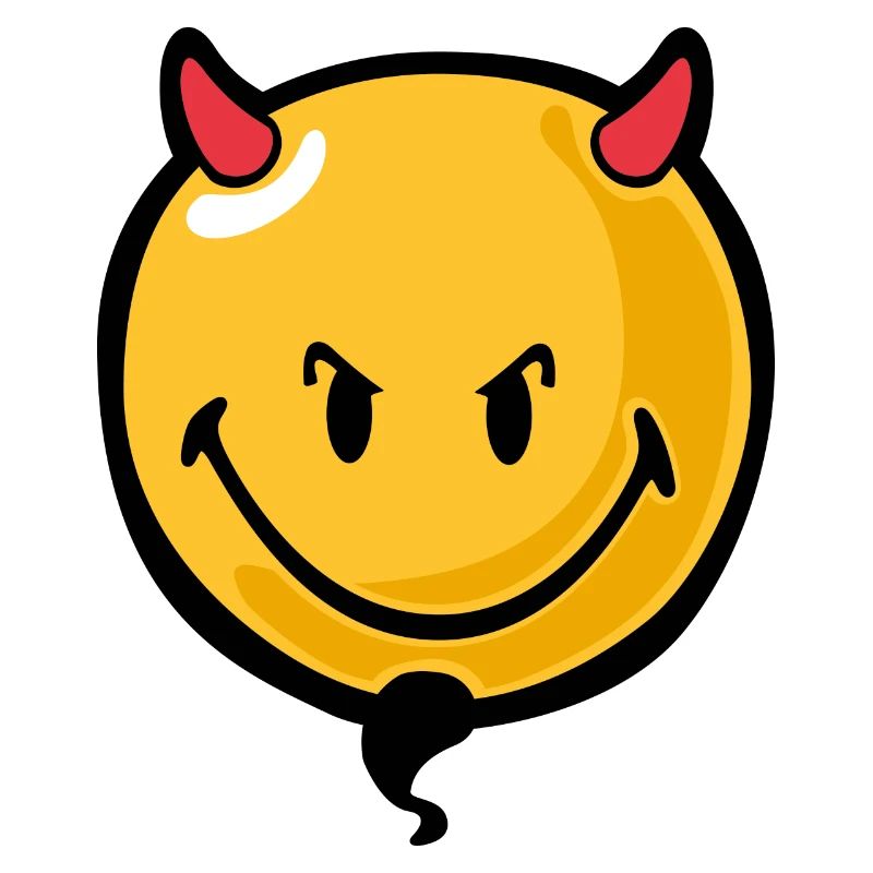 Smiley devil