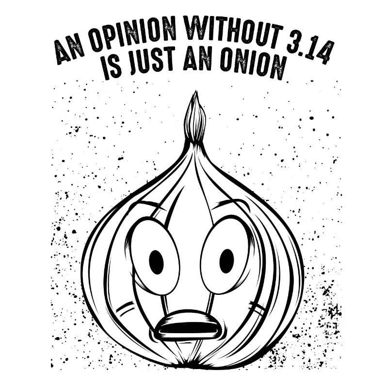 Math Pi onion