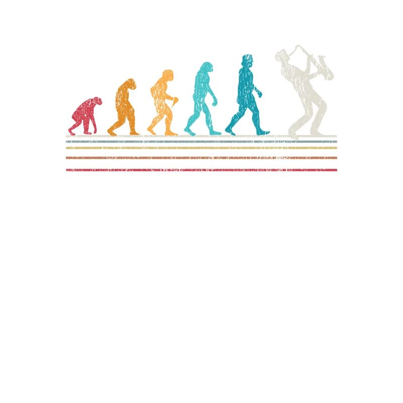 Saxophon Evolution Sax Retro Geschenk