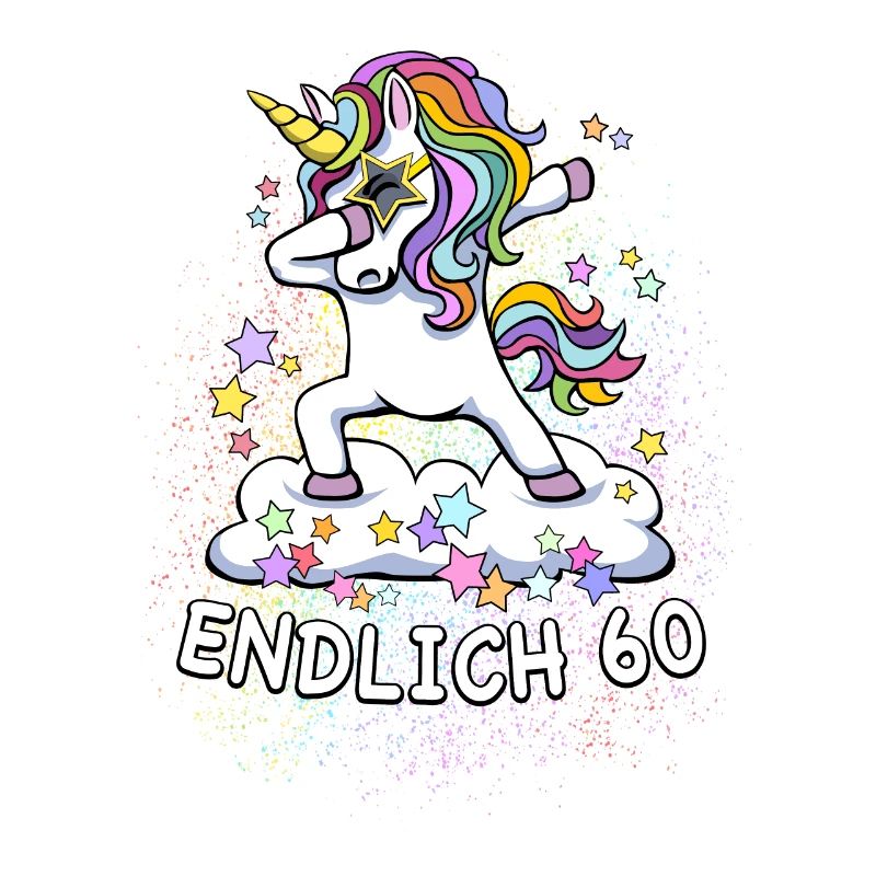 60. Geburtstag / Einhorn