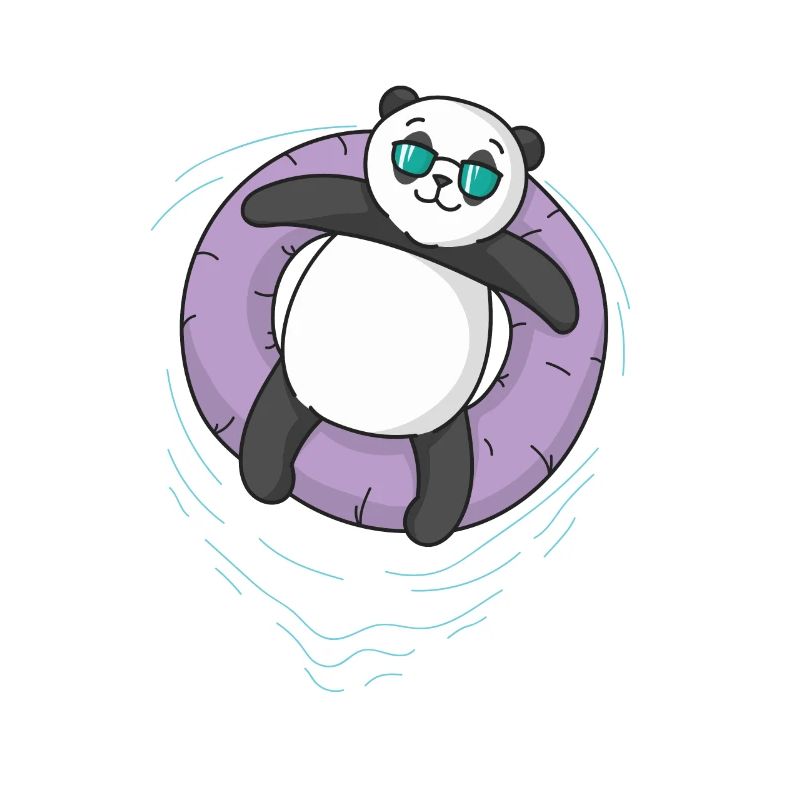 Panda chilling