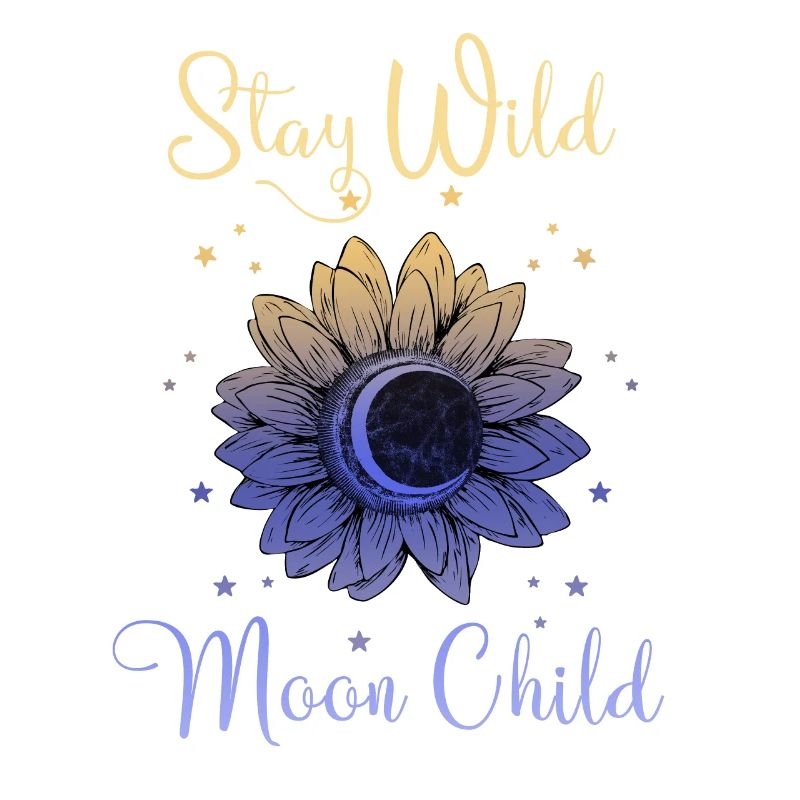 Stay Wild Moon Child Boho Graphics