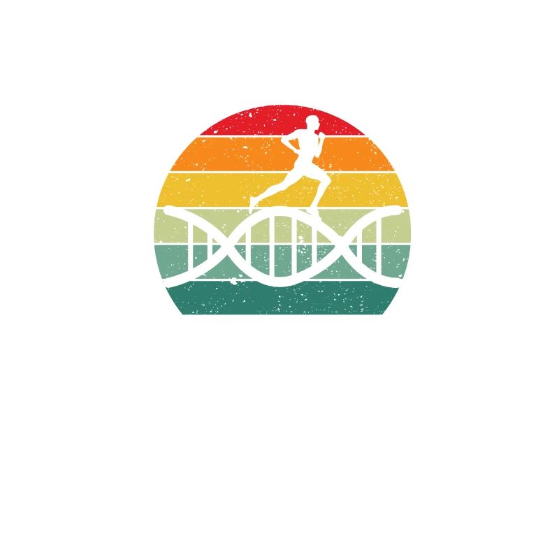 Courir c’est dans mon ADN Drôle de jogging Marathon