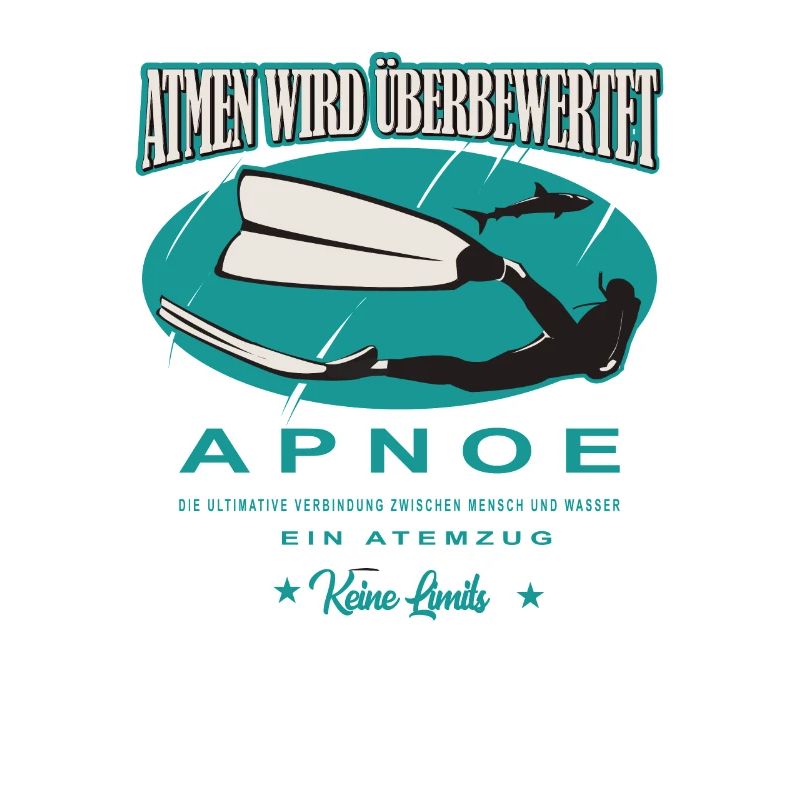 Freediving Apnoe Atmen wird überbewertet Geschenk