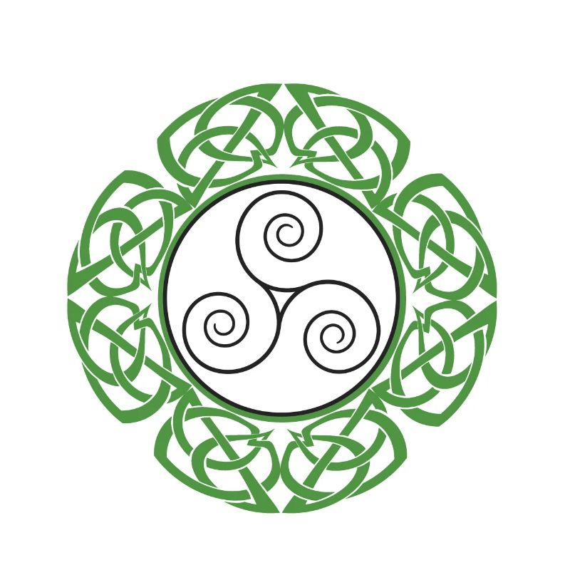 Celtic Ireland Viking Celtic Knot Pattern Tree