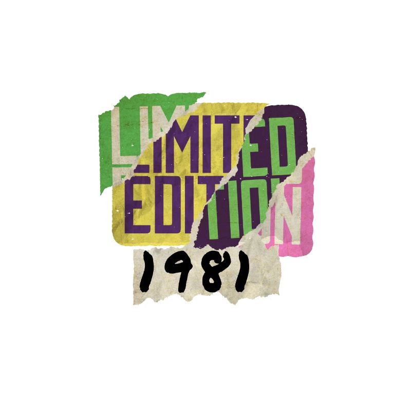 Édition limitée 1981 Graffiti