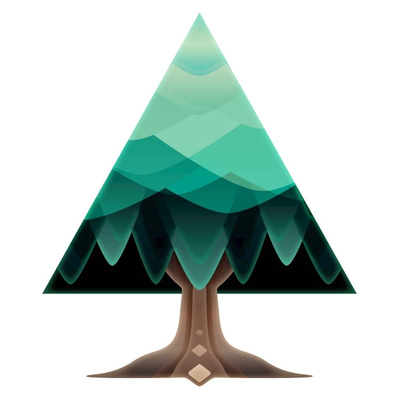The triangular tree