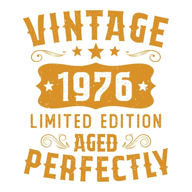 Vintage 1976 Limited Edition Geburtstagsgeschenk