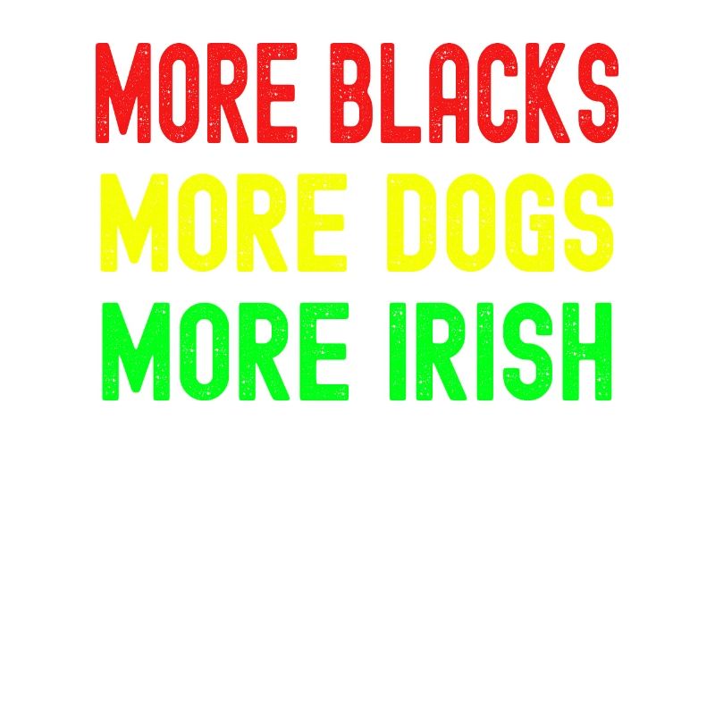 Plus de Noirs Plus d’Irlandais Plus de chiens