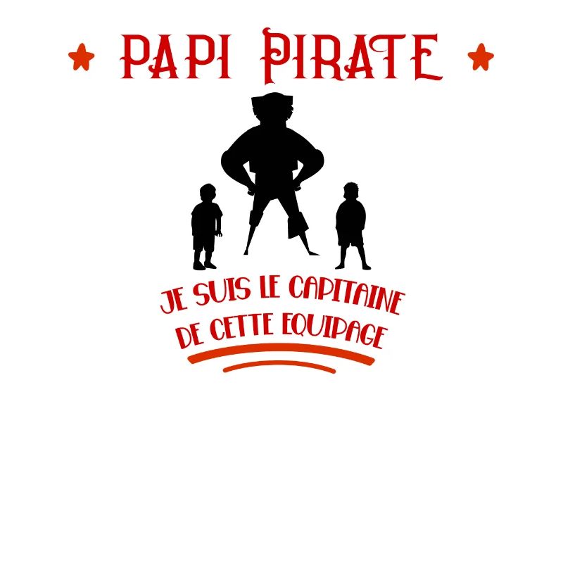 Papi Pirate Idée Cadeau Fêtes Des Grands-Pères