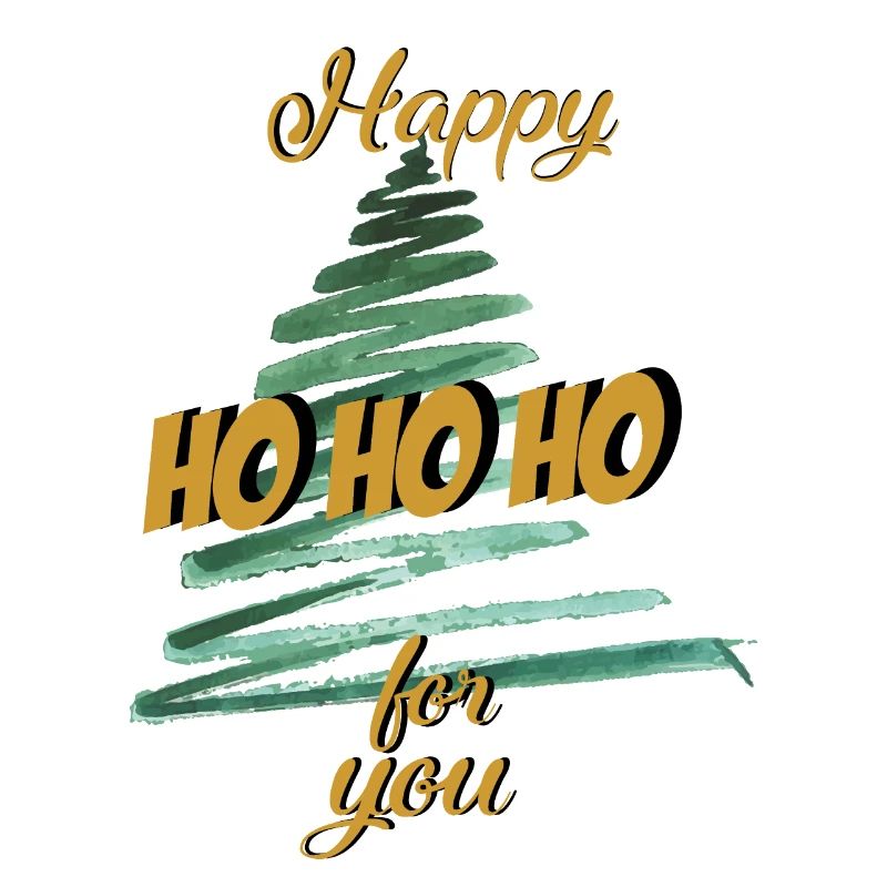 Arbre de Noël Hohoho de Noël