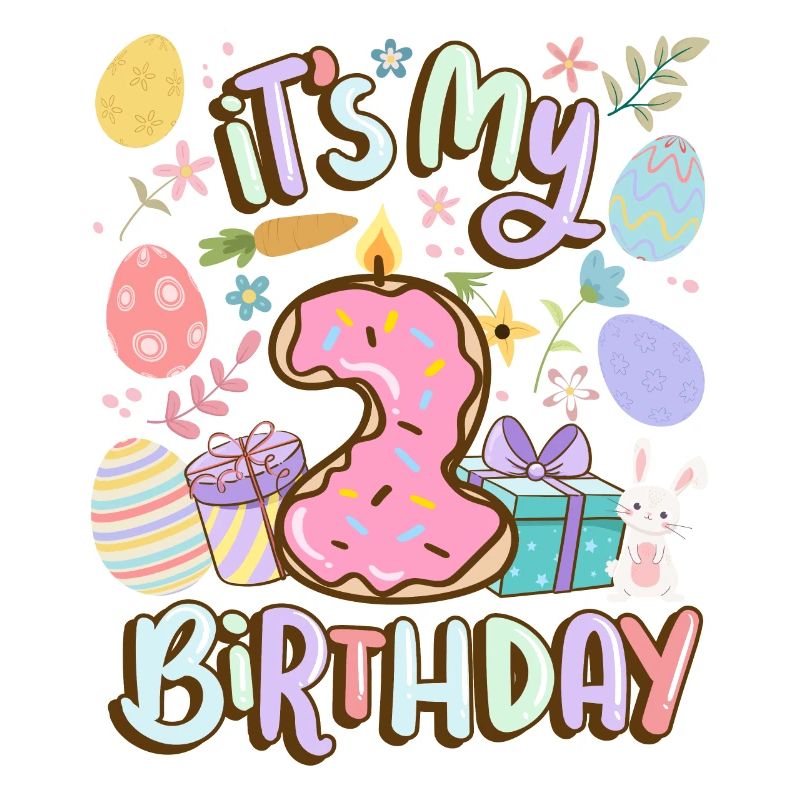 C’est mon 2 anniversaire de vacances de beignets de Pâques