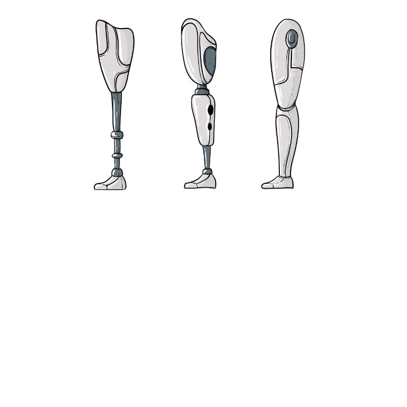 Amputation Bein Protese Cyborg Unfall Arm