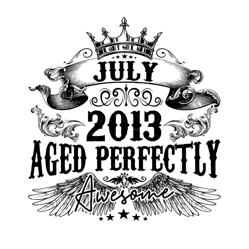 2013 | Juli Aged Perfectly 2013 Geburtstagsgeschenk