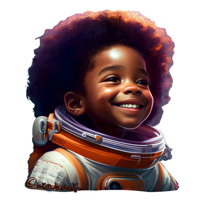 Kleiner Astronaut