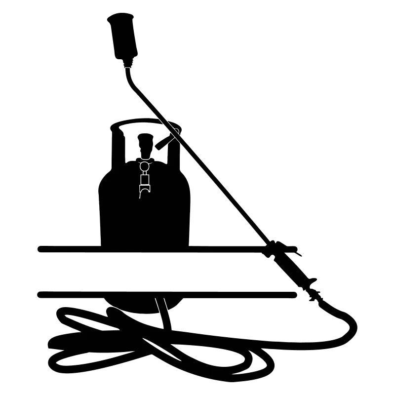 Dachdeckerfirma Monogramm transparent