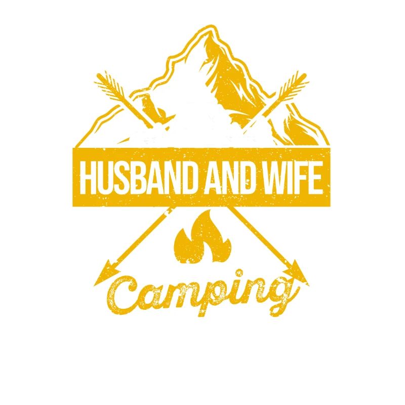 Ehemann und Ehefrau Camping Partner für das Leben